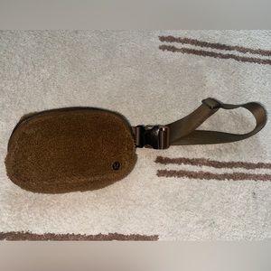 Fuzzy Lululemon Bag